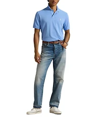 Polo Ralph Lauren Classic Fit Solid Cotton Mesh Polo Shirt