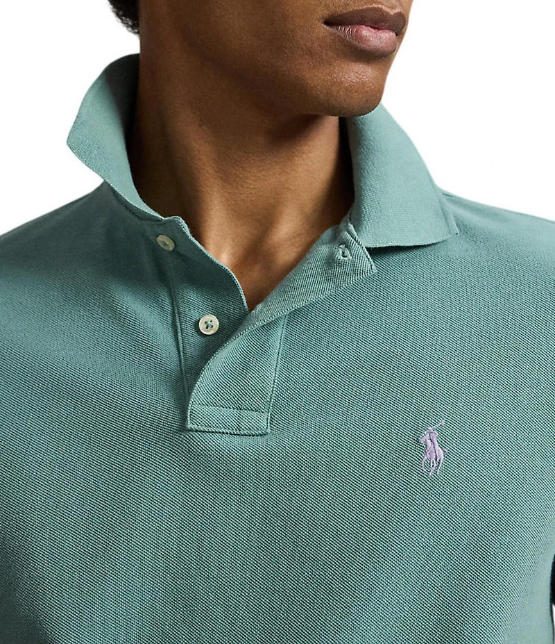 Polo Ralph Lauren Classic Fit Solid Cotton Mesh Polo Shirt