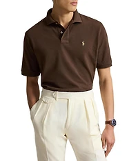 Polo Ralph Lauren Classic Fit Solid Cotton Mesh Polo Shirt