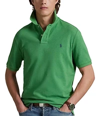 Polo Ralph Lauren Classic Fit Solid Cotton Mesh Polo Shirt