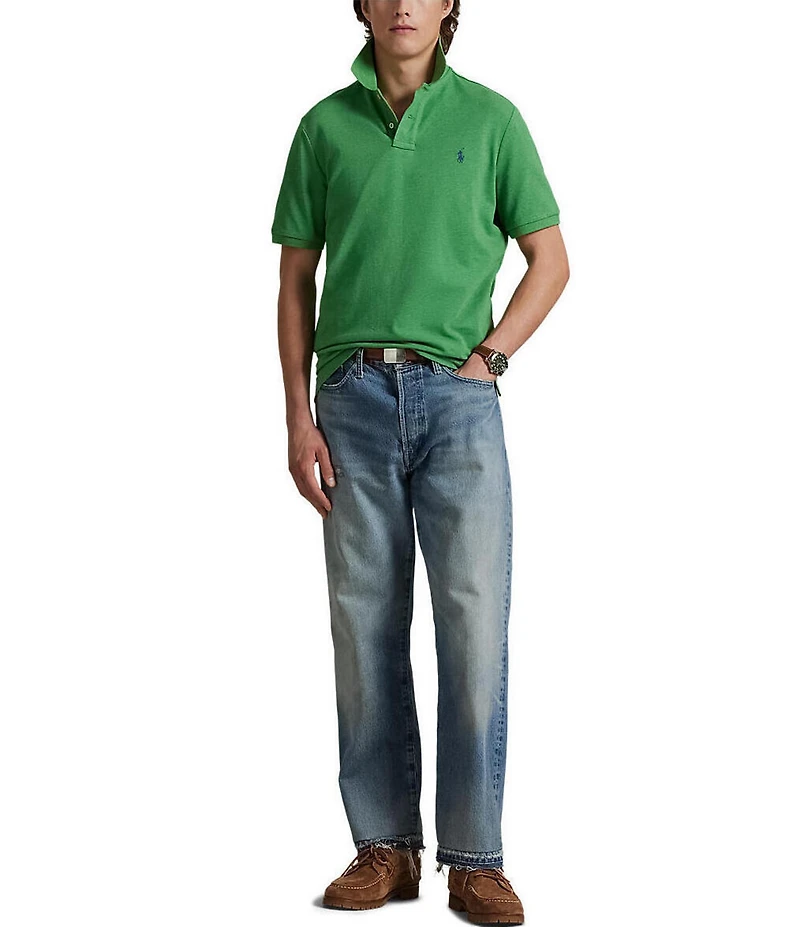 Polo Ralph Lauren Classic Fit Solid Cotton Mesh Polo Shirt