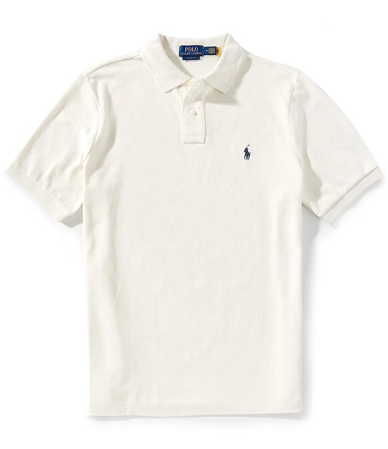 Polo Ralph Lauren Classic Fit Solid Cotton Mesh Polo Shirt