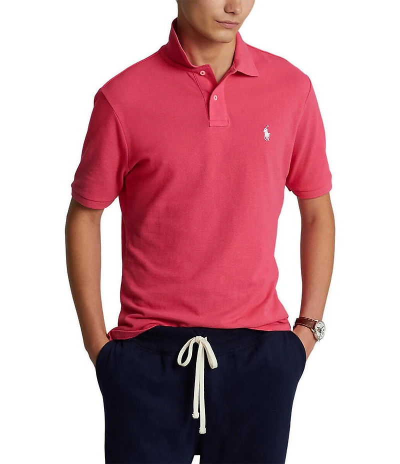 Polo Ralph Lauren Classic Fit Solid Cotton Mesh Polo Shirt