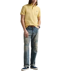 Polo Ralph Lauren Classic Fit Solid Cotton Mesh Polo Shirt