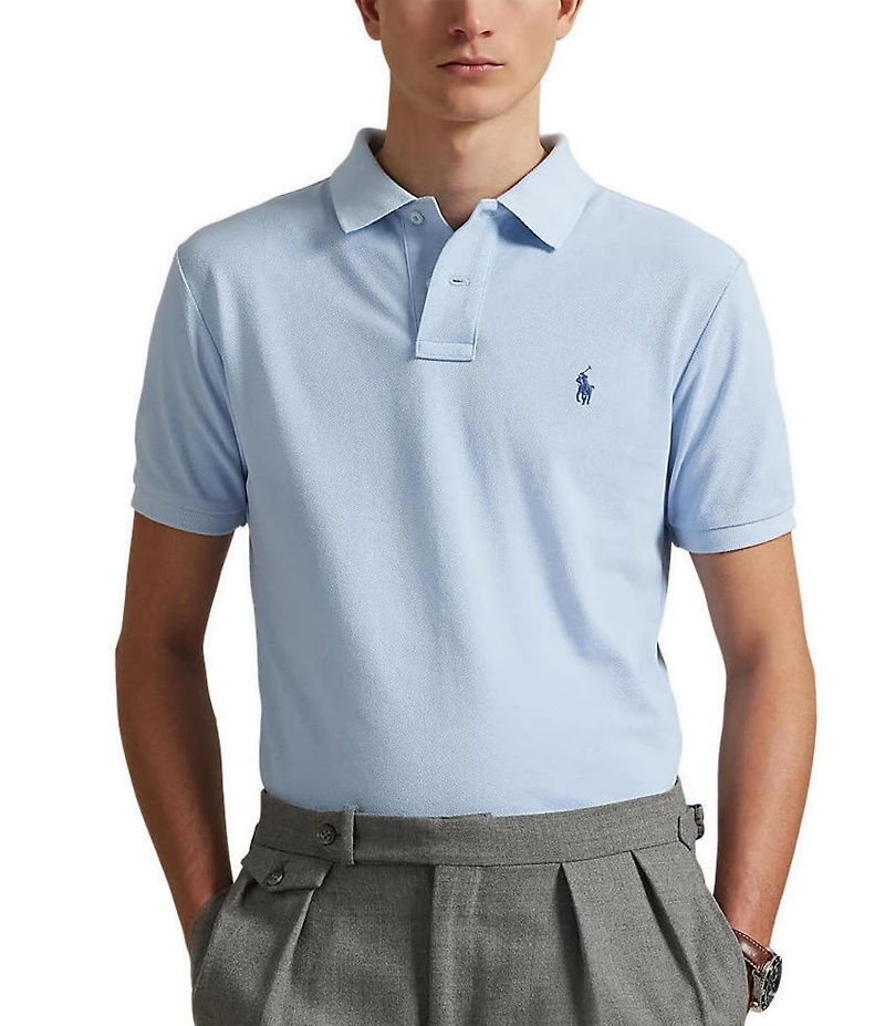 Polo Ralph Lauren Classic Fit Solid Cotton Mesh Polo Shirt