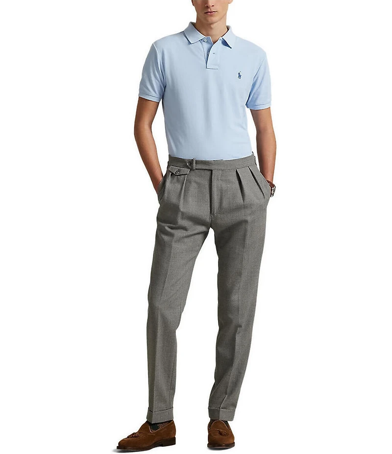 Polo Ralph Lauren Classic Fit Solid Cotton Mesh Polo Shirt