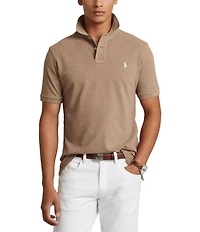 Polo Ralph Lauren Classic Fit Solid Cotton Mesh Polo Shirt