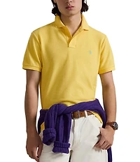 Polo Ralph Lauren Classic Fit Solid Cotton Mesh Polo Shirt
