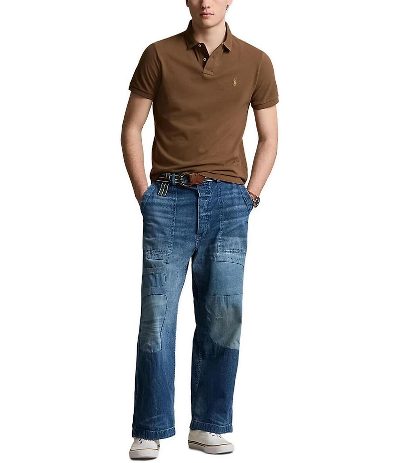 Polo Ralph Lauren Classic Fit Solid Cotton Mesh Polo Shirt