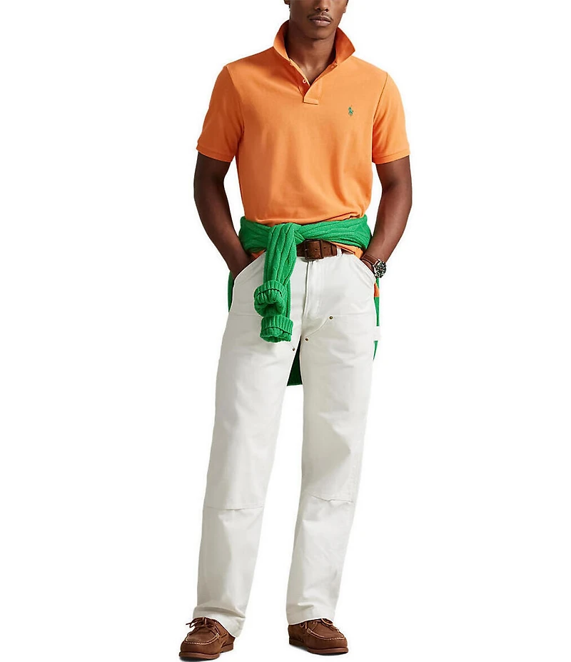 Polo Ralph Lauren Classic Fit Solid Cotton Mesh Polo Shirt