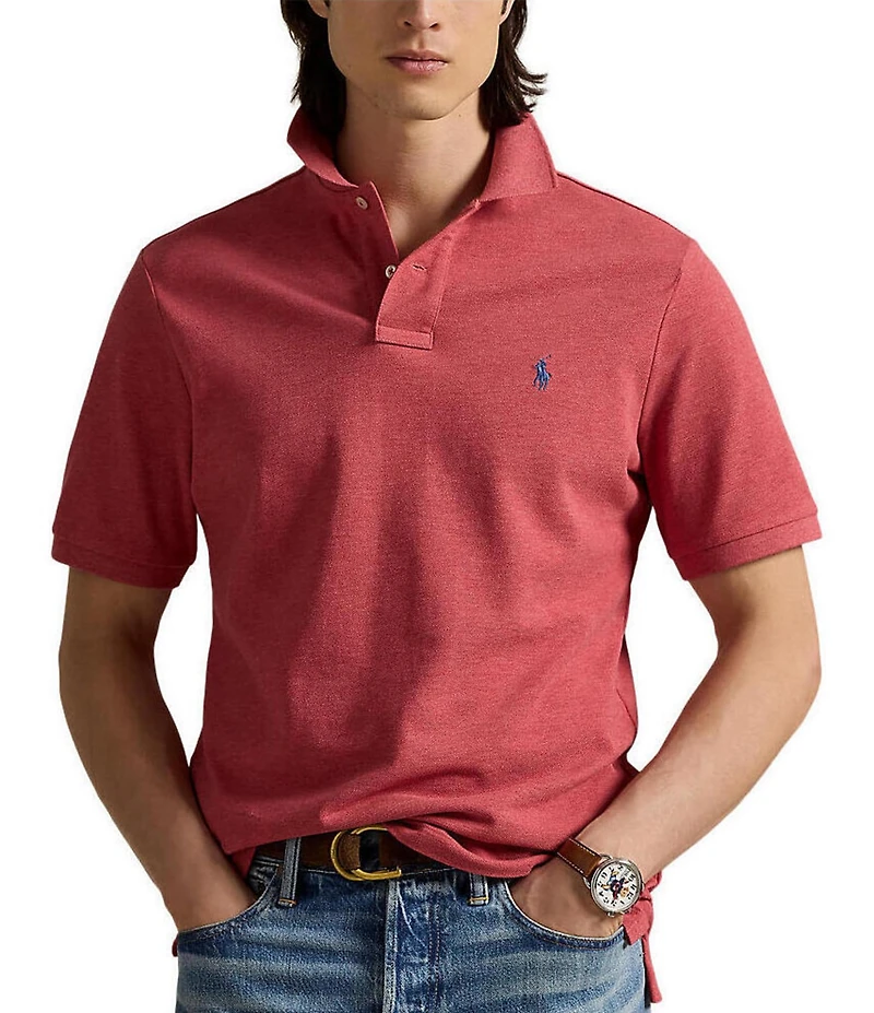Polo Ralph Lauren Classic Fit Solid Cotton Mesh Polo Shirt