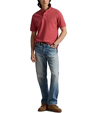 Polo Ralph Lauren Classic Fit Solid Cotton Mesh Polo Shirt