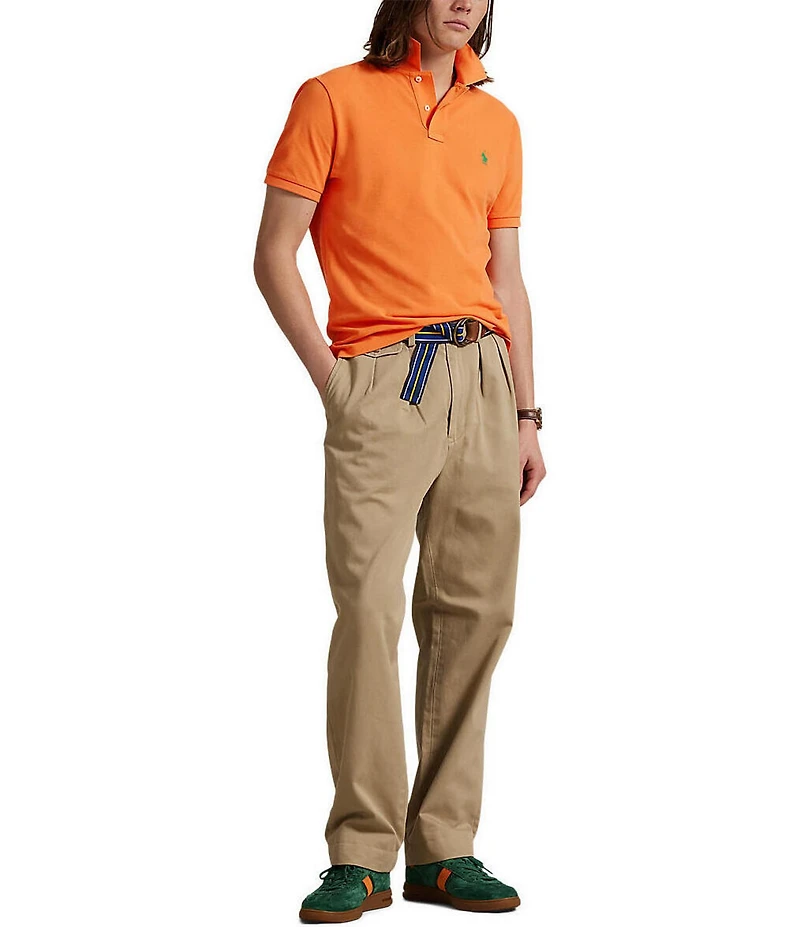 Polo Ralph Lauren Classic Fit Solid Cotton Mesh Polo Shirt