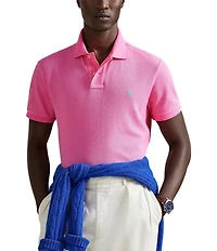 Polo Ralph Lauren Classic Fit Solid Cotton Mesh Polo Shirt