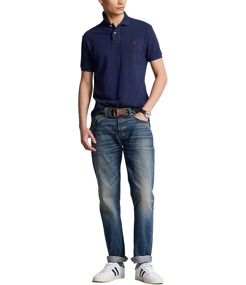 Polo Ralph Lauren Classic Fit Solid Cotton Mesh Polo Shirt