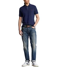 Polo Ralph Lauren Classic Fit Solid Cotton Mesh Polo Shirt
