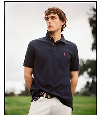Polo Ralph Lauren Classic Fit Solid Cotton Mesh Polo Shirt