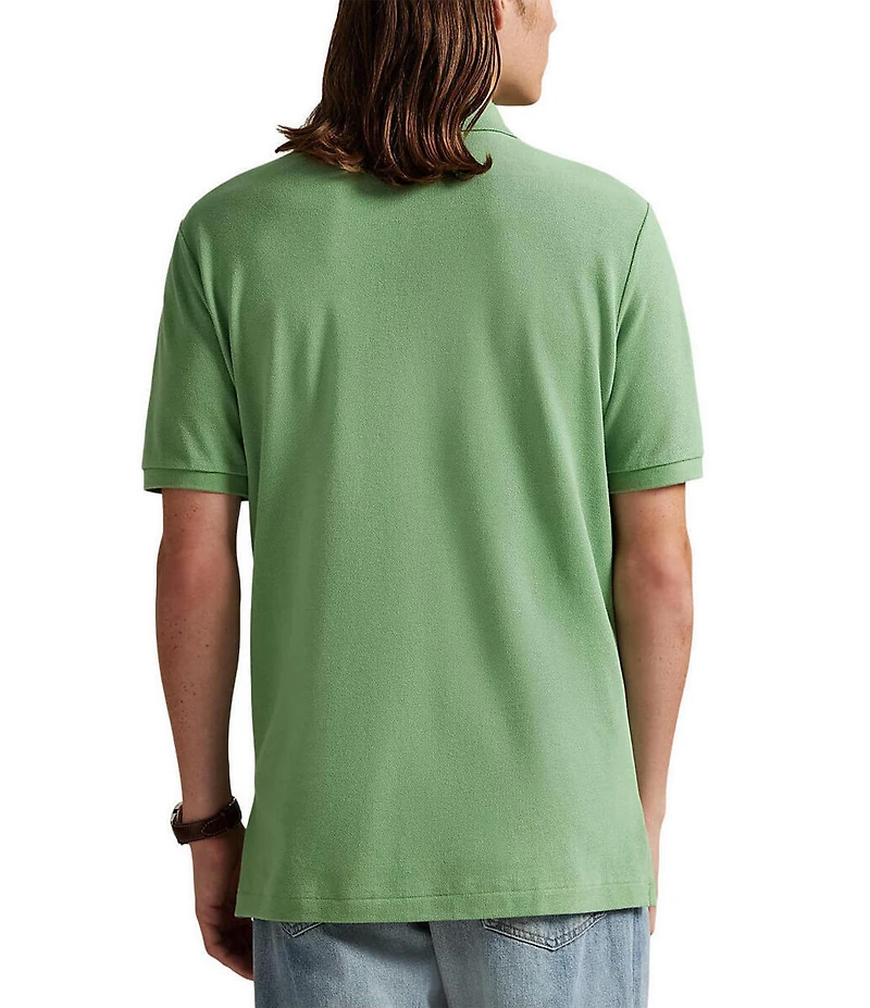 Polo Ralph Lauren Classic Fit Solid Cotton Mesh Polo Shirt