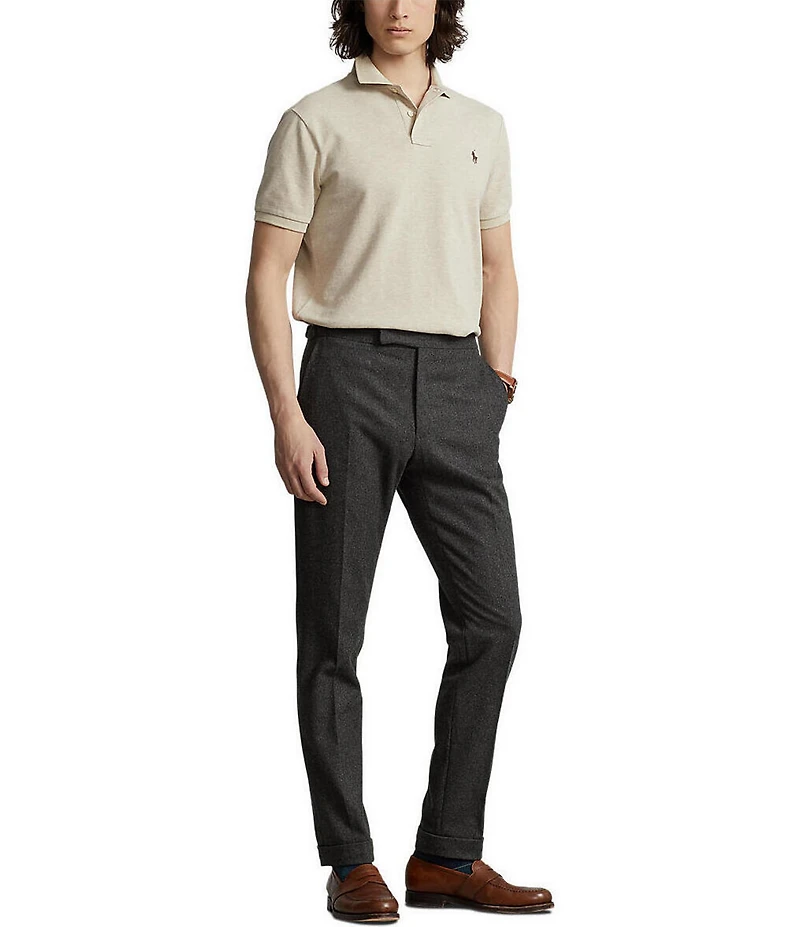 Polo Ralph Lauren Classic Fit Solid Cotton Mesh Polo Shirt