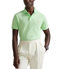 Polo Ralph Lauren Classic Fit Solid Cotton Mesh Polo Shirt