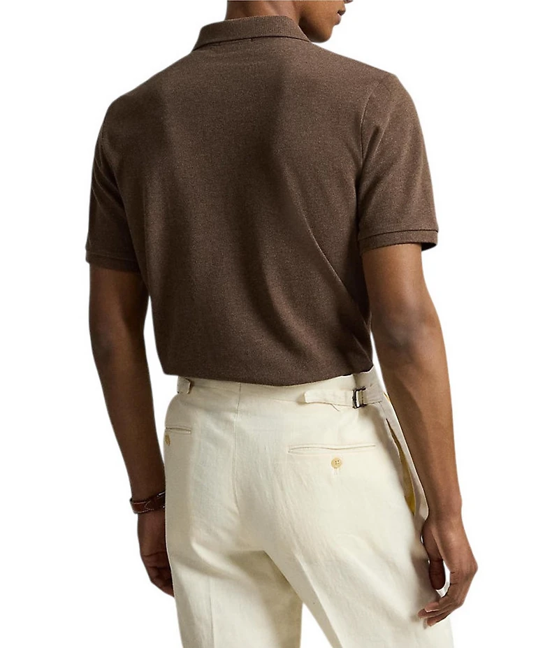Polo Ralph Lauren Classic Fit Solid Cotton Mesh Polo Shirt
