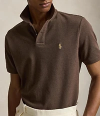 Polo Ralph Lauren Classic Fit Solid Cotton Mesh Polo Shirt