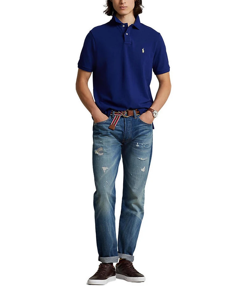 Polo Ralph Lauren Classic Fit Solid Cotton Mesh Polo Shirt