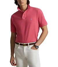 Polo Ralph Lauren Classic Fit Solid Cotton Mesh Polo Shirt