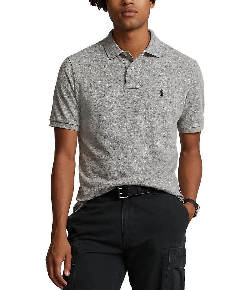 Polo Ralph Lauren Classic Fit Solid Cotton Mesh Polo Shirt