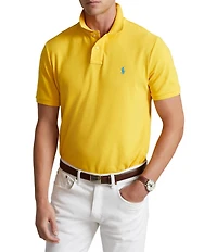 Polo Ralph Lauren Classic Fit Solid Cotton Mesh Polo Shirt