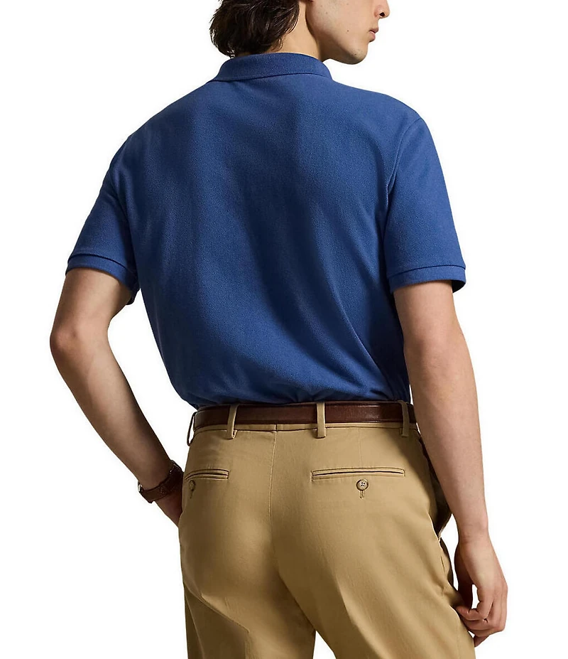 Polo Ralph Lauren Classic Fit Solid Cotton Mesh Polo Shirt