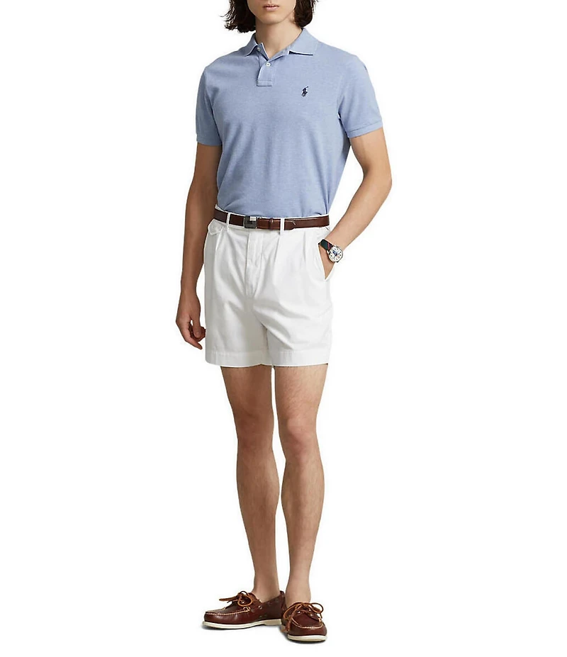 Polo Ralph Lauren Classic Fit Solid Cotton Mesh Polo Shirt