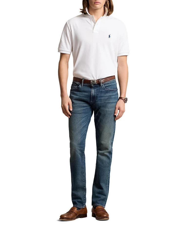 Polo Ralph Lauren Classic Fit Solid Cotton Mesh Polo Shirt