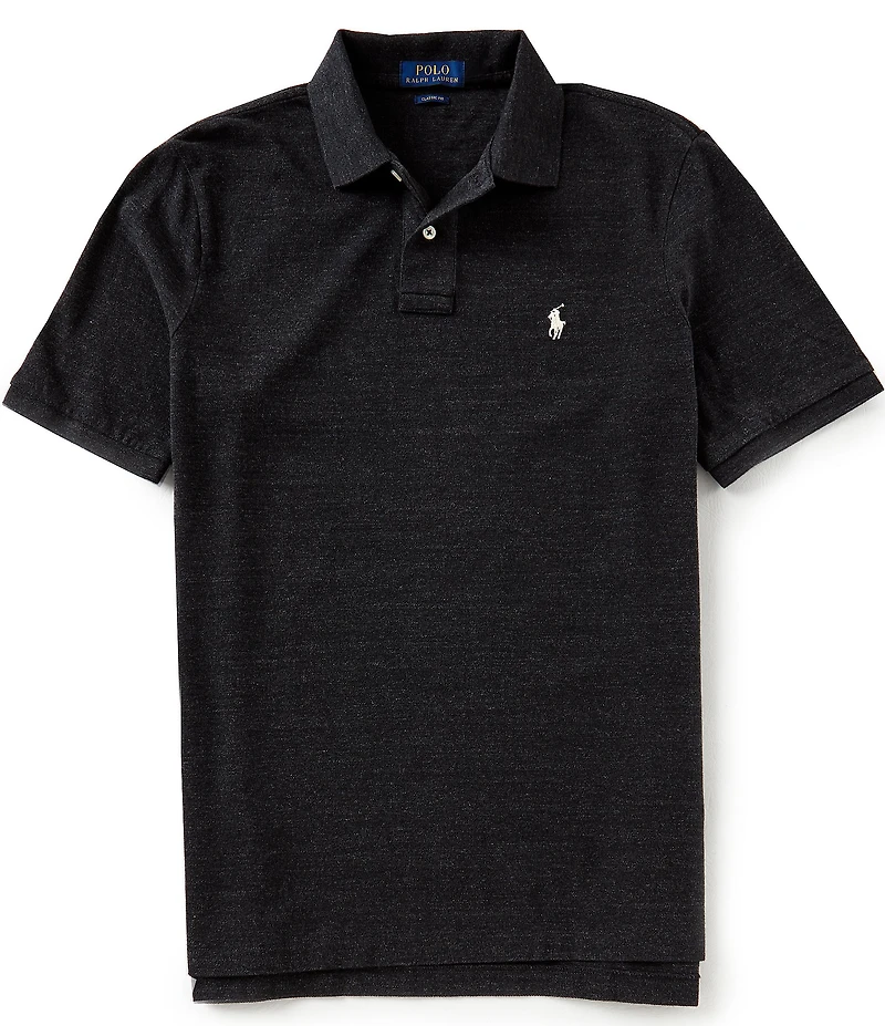 Polo Ralph Lauren Classic Fit Solid Cotton Mesh Polo Shirt