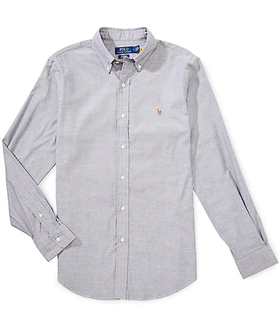 Polo Ralph Lauren Classic Fit Solid Performance Oxford Long Sleeve Woven Shirt