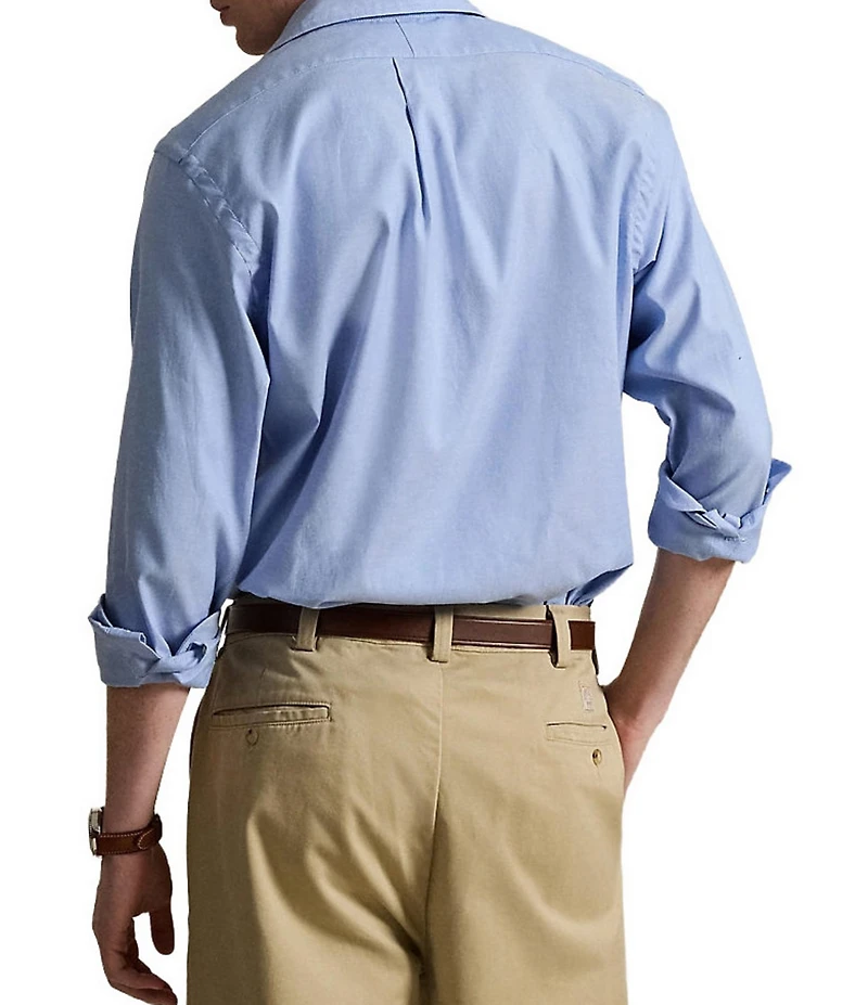 Polo Ralph Lauren Classic Fit Solid Performance Oxford Long Sleeve Woven Shirt