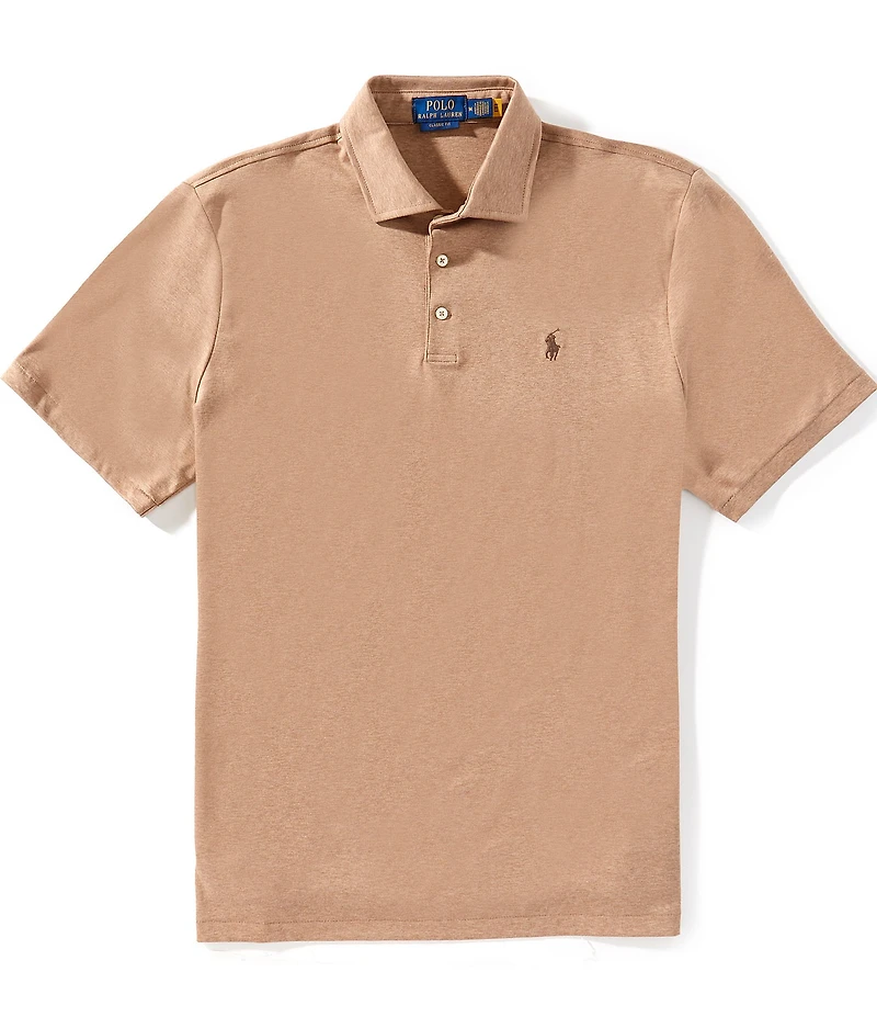 Polo Ralph Lauren Classic Fit Solid Soft Cotton Short Sleeve Polo Shirt