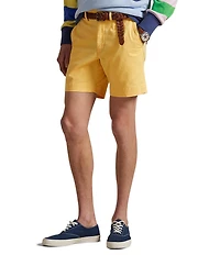 Polo Ralph Lauren Classic Fit Stretch Chino 7#double; Inseam Shorts