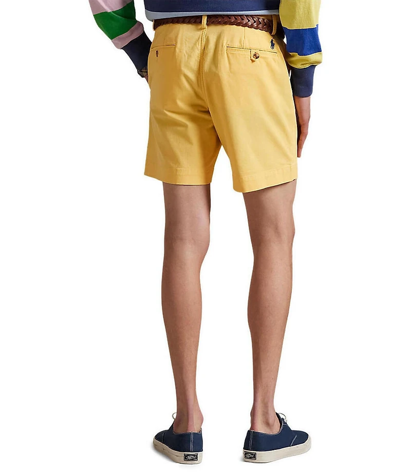 Polo Ralph Lauren Classic Fit Stretch Chino 7#double; Inseam Shorts