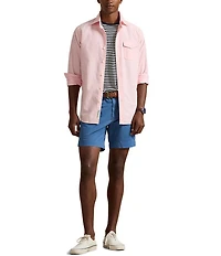 Polo Ralph Lauren Classic Fit Stretch Chino 7#double; Inseam Shorts