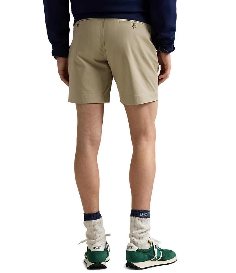 Polo Ralph Lauren Classic Fit Stretch Chino 7#double; Inseam Shorts