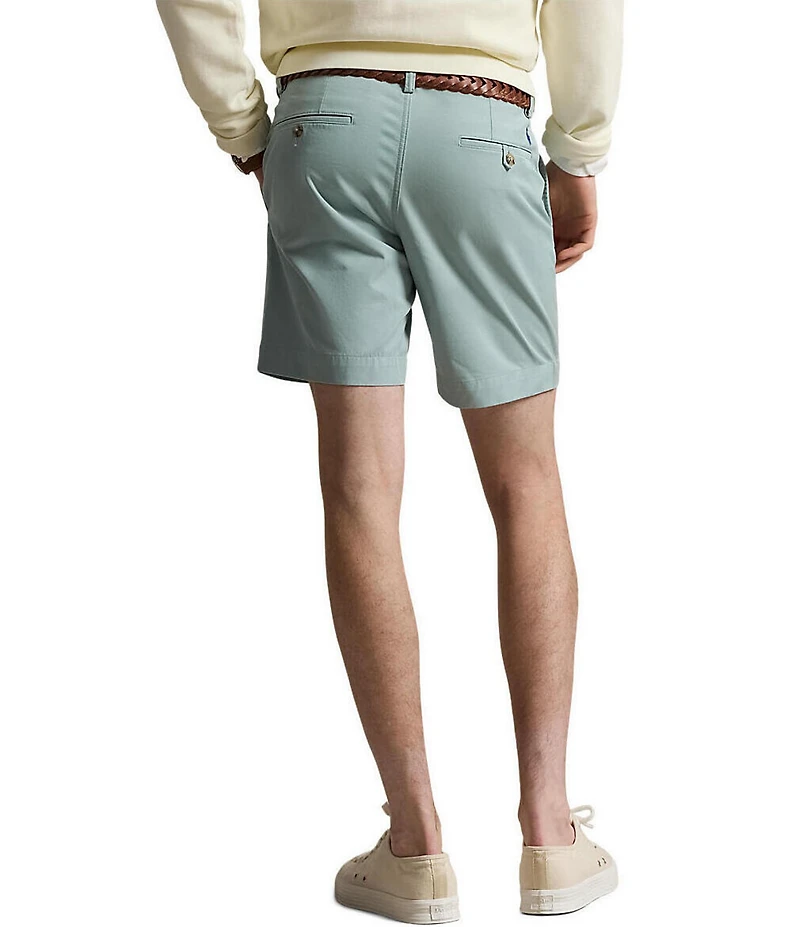 Polo Ralph Lauren Classic Fit Stretch Chino 7#double; Inseam Shorts
