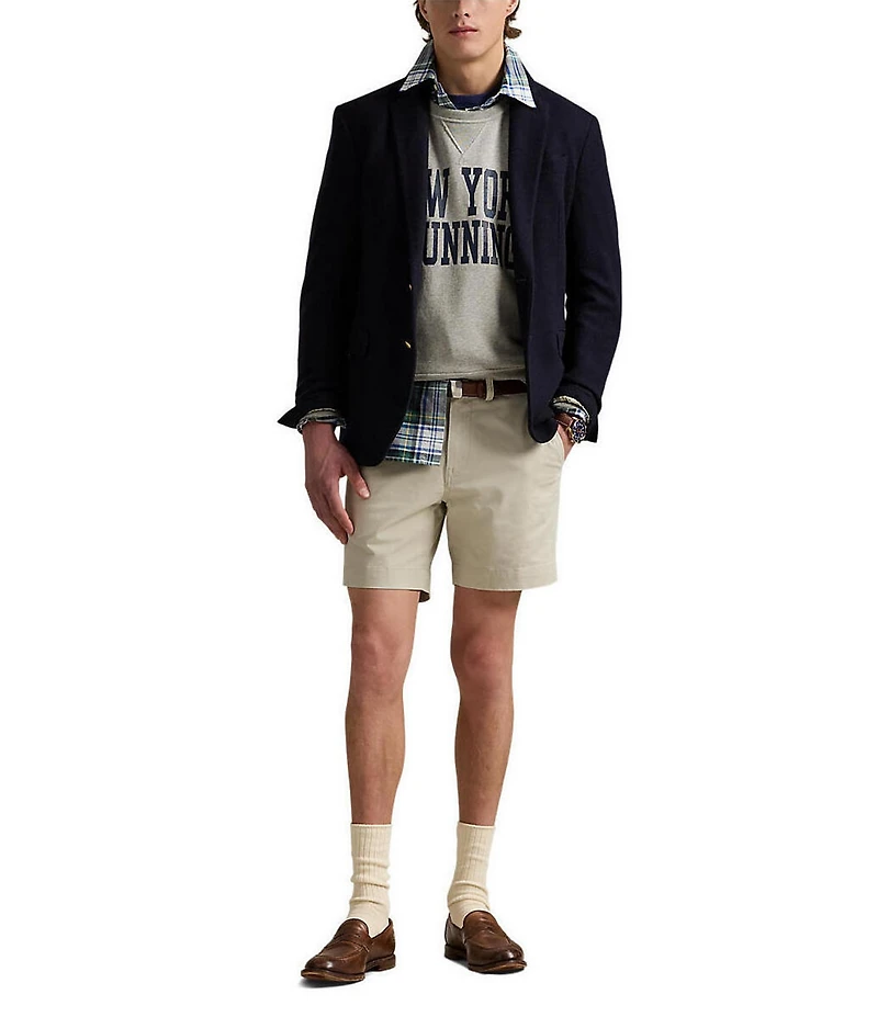 Polo Ralph Lauren Classic Fit Stretch Chino 7#double; Inseam Shorts