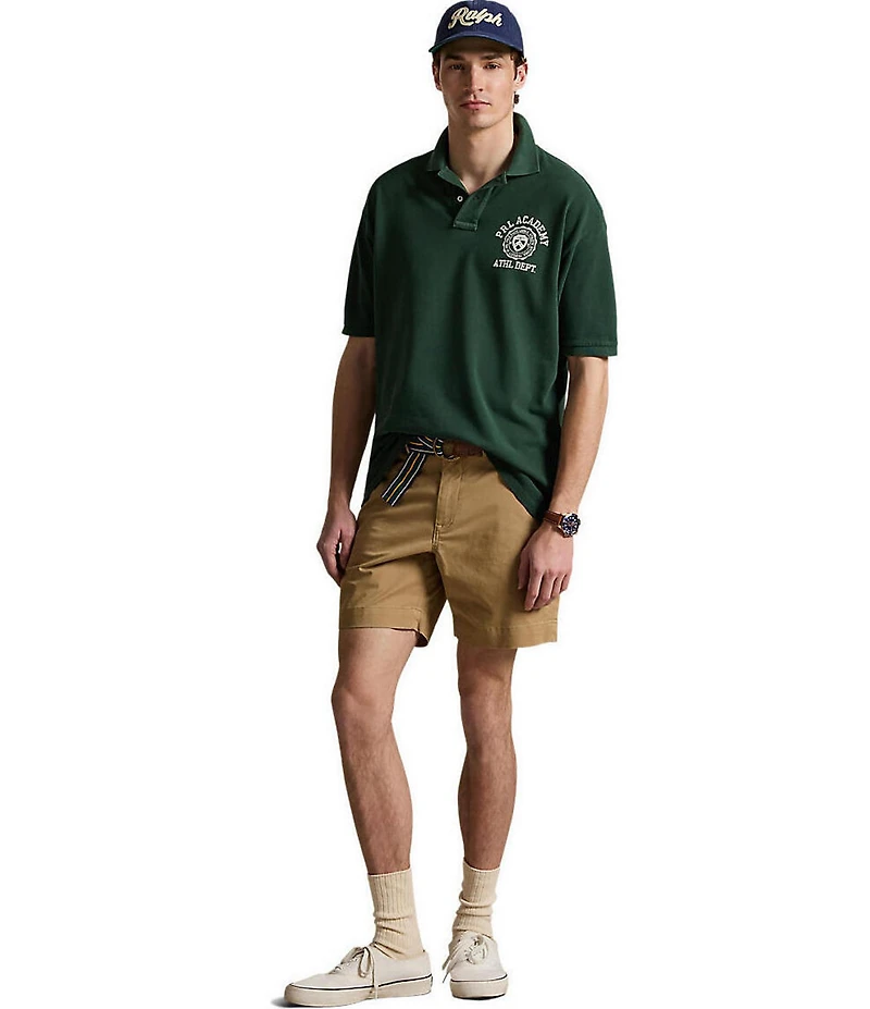 Polo Ralph Lauren Classic Fit Stretch Chino 7#double; Inseam Shorts