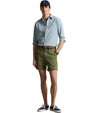 Polo Ralph Lauren Classic Fit Stretch Chino 7#double; Inseam Shorts