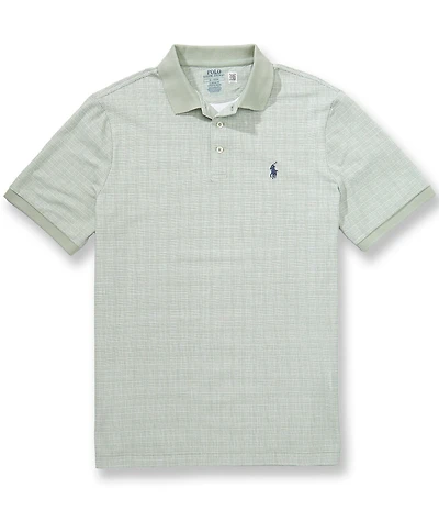 Polo Ralph Lauren Classic Fit Stretch Mesh Glen Plaid Short Sleeve Polo Shirt