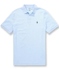 Polo Ralph Lauren Classic Fit Stretch Mesh Glen Plaid Short Sleeve Polo Shirt