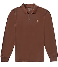 Polo Ralph Lauren Classic Fit Stretch Mesh Long Sleeve Polo Shirt