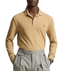 Polo Ralph Lauren Classic Fit Stretch Mesh Long Sleeve Polo Shirt