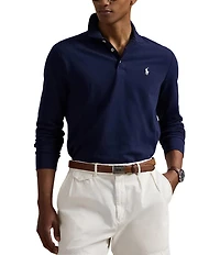 Polo Ralph Lauren Classic Fit Stretch Mesh Long Sleeve Polo Shirt
